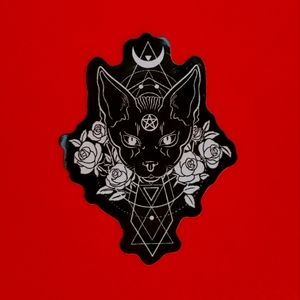 6/$10 Gothic Halloween stickers